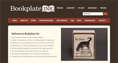 Desktop Screenshot of dev.bookplateink.com